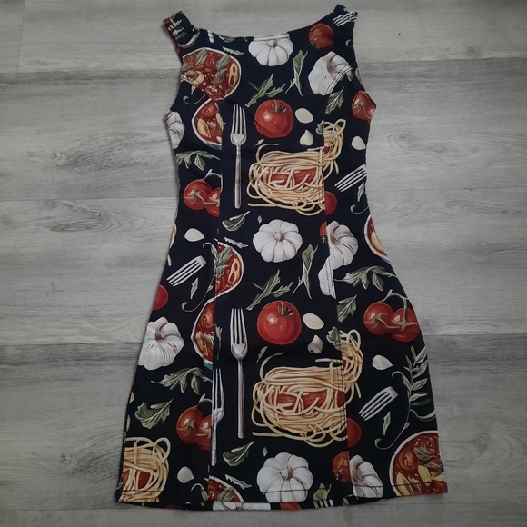 Fashion Nova Dresses & Skirts - Fashion Nova Pasta Print Mini Dress